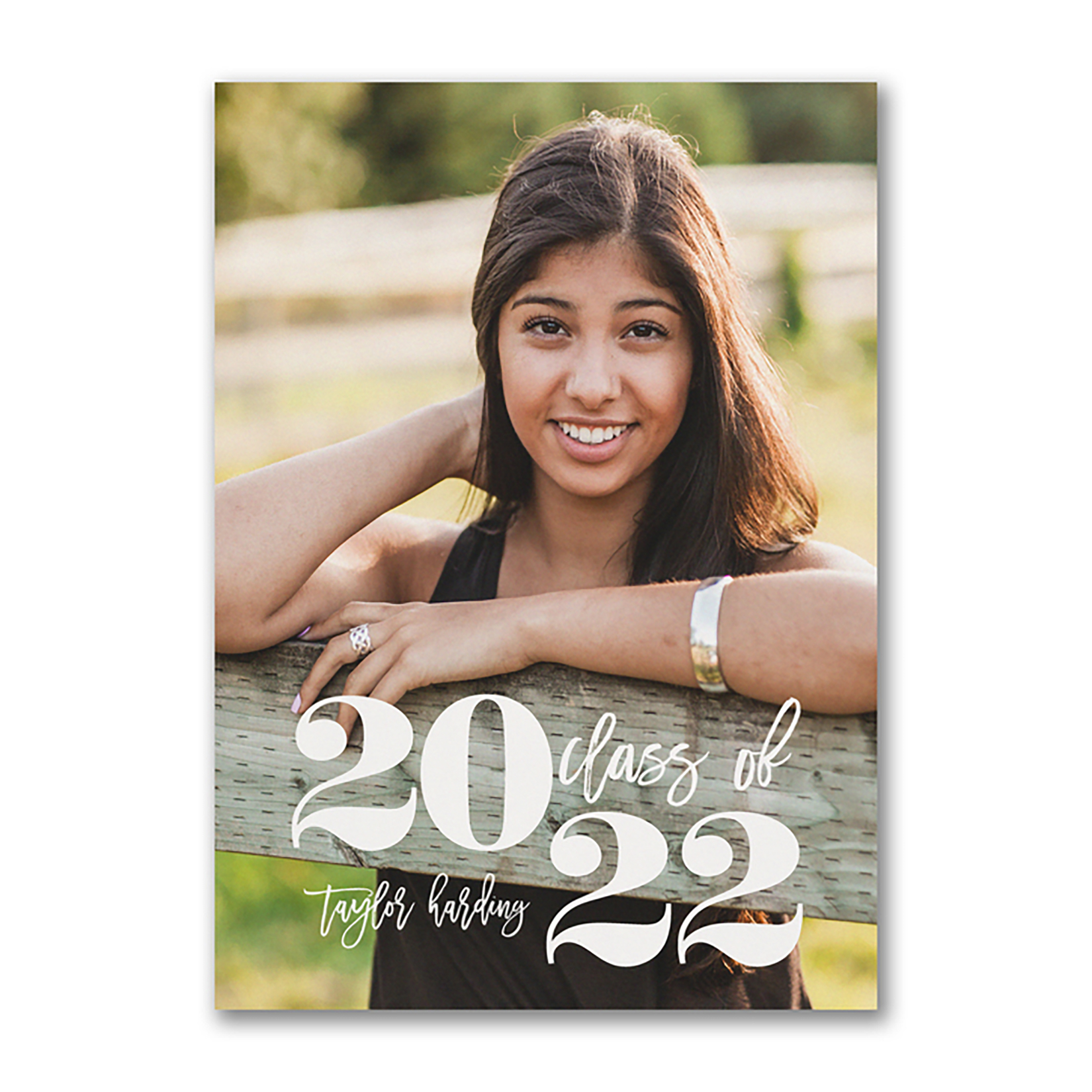 Split Year Graduation Invitation 1