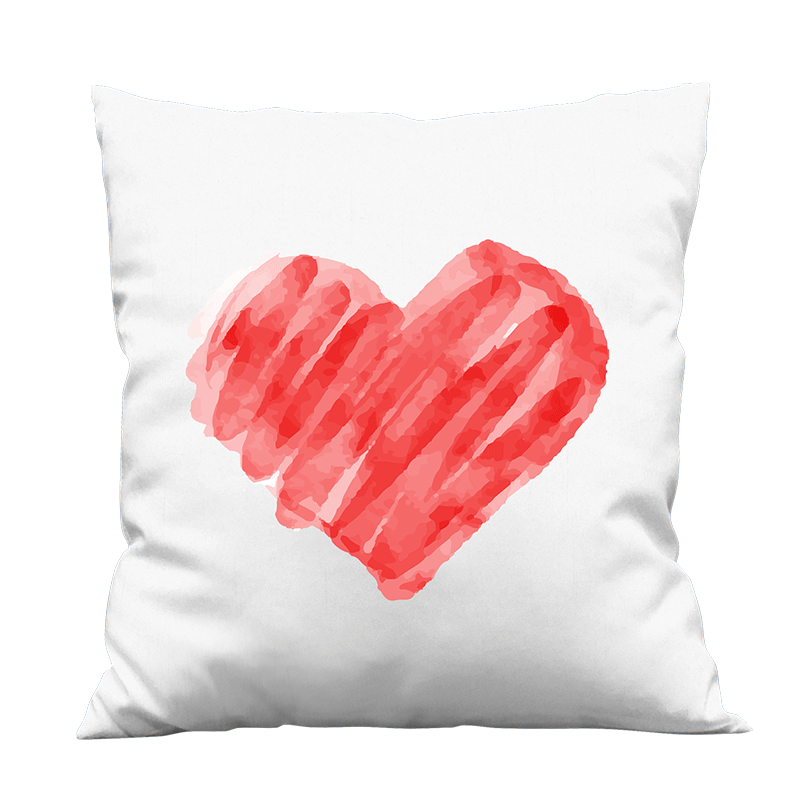 Square Custom Throw Pillow w/Hidden Zipper 6