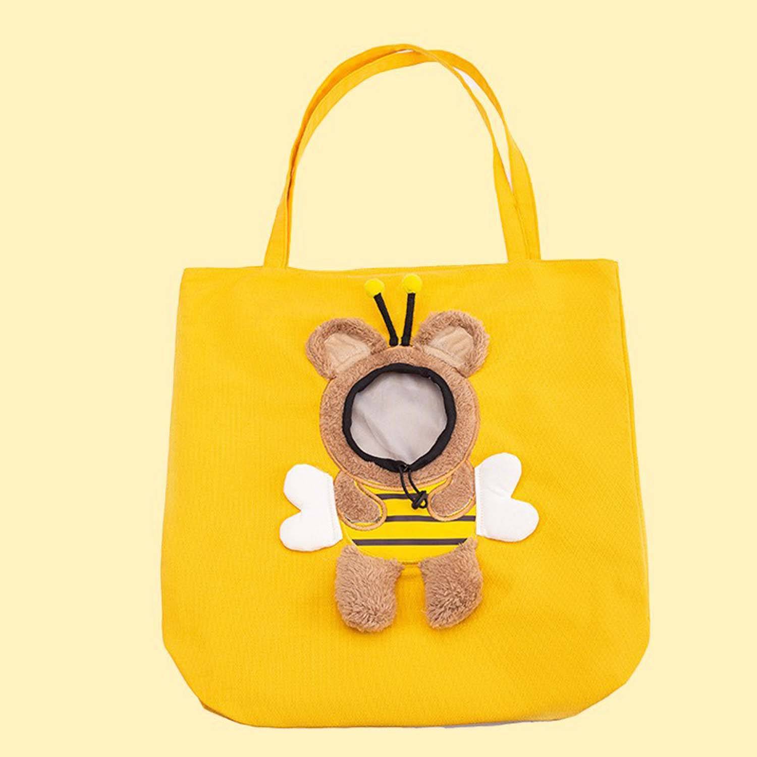 Outable Portable Single Shoulder Canvas Pet Bag 3