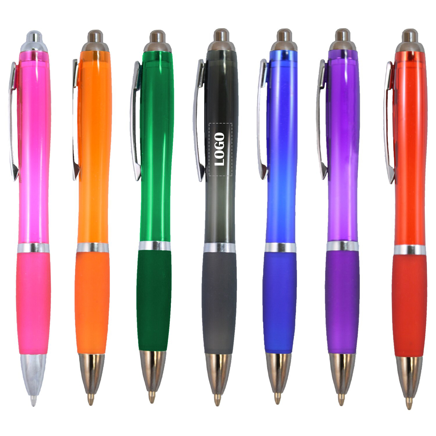 Translucent Retractable Ballpoint Pen 5