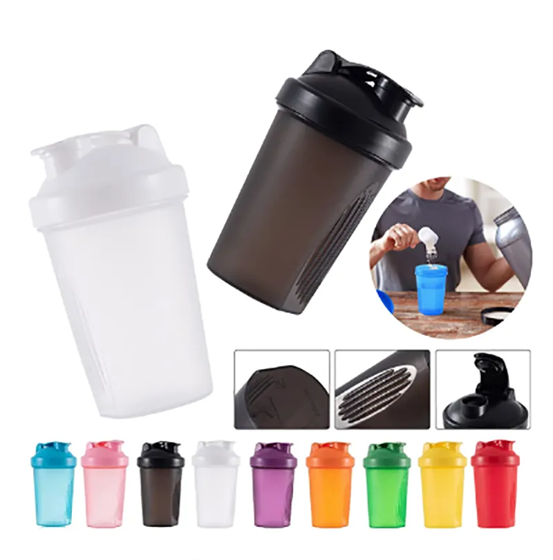 Shaker Bottle with Wire Whisk Balls 3