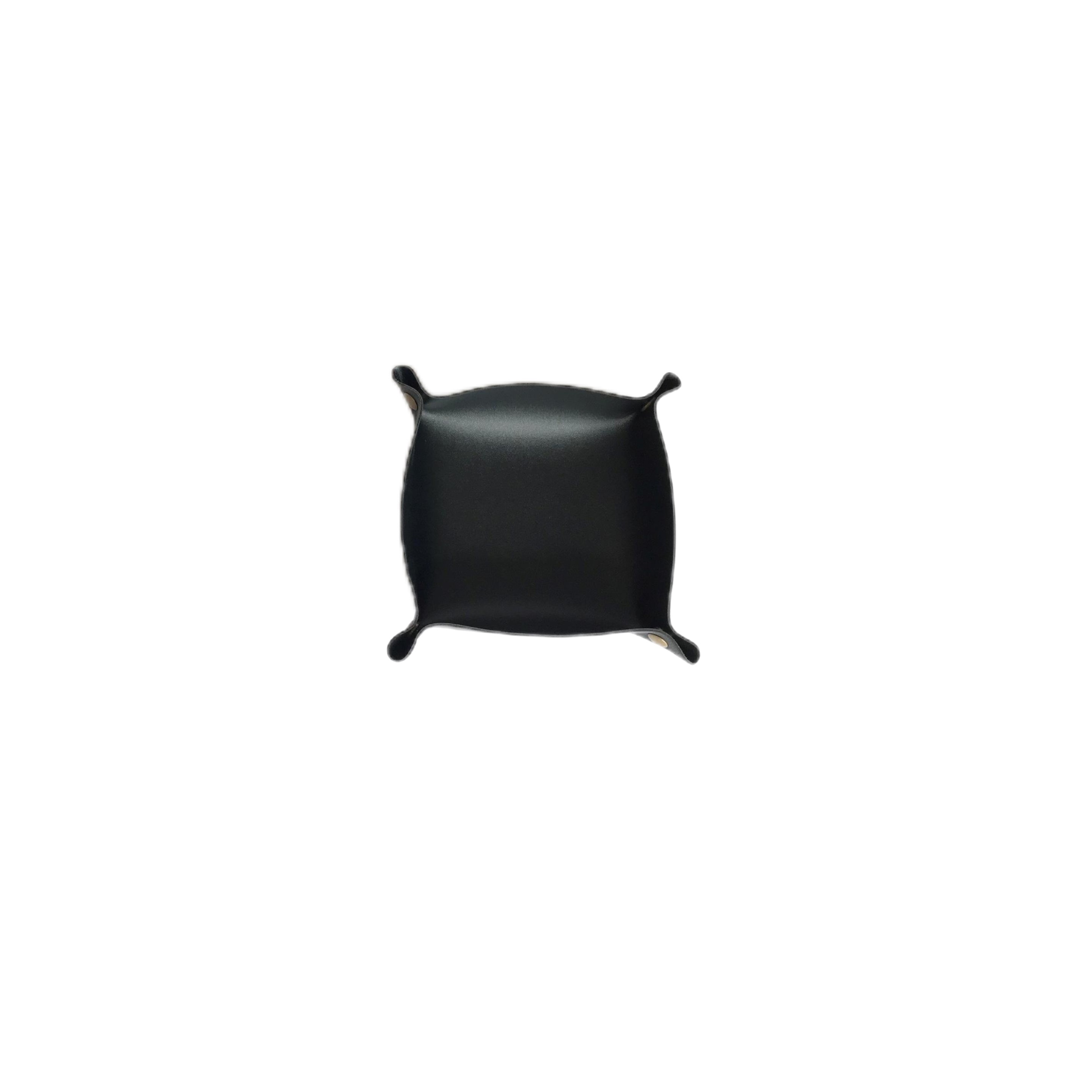 5.9'' x 5.9'' Foldable Leather Valet Tray 5