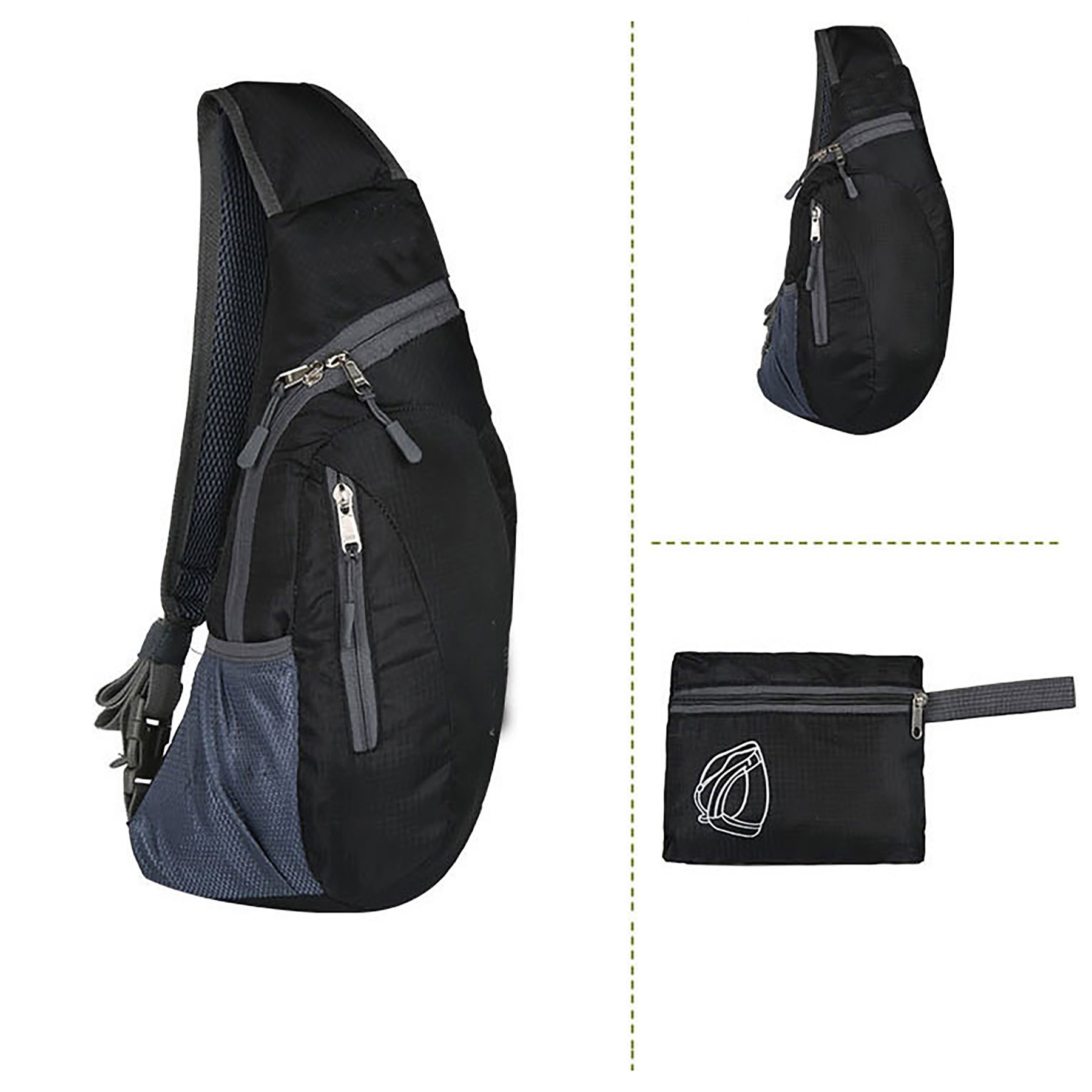 Fashion Travel Outdoor Foldable Shoulder Bag 2