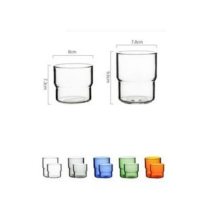 Coloured Glass Cup 12