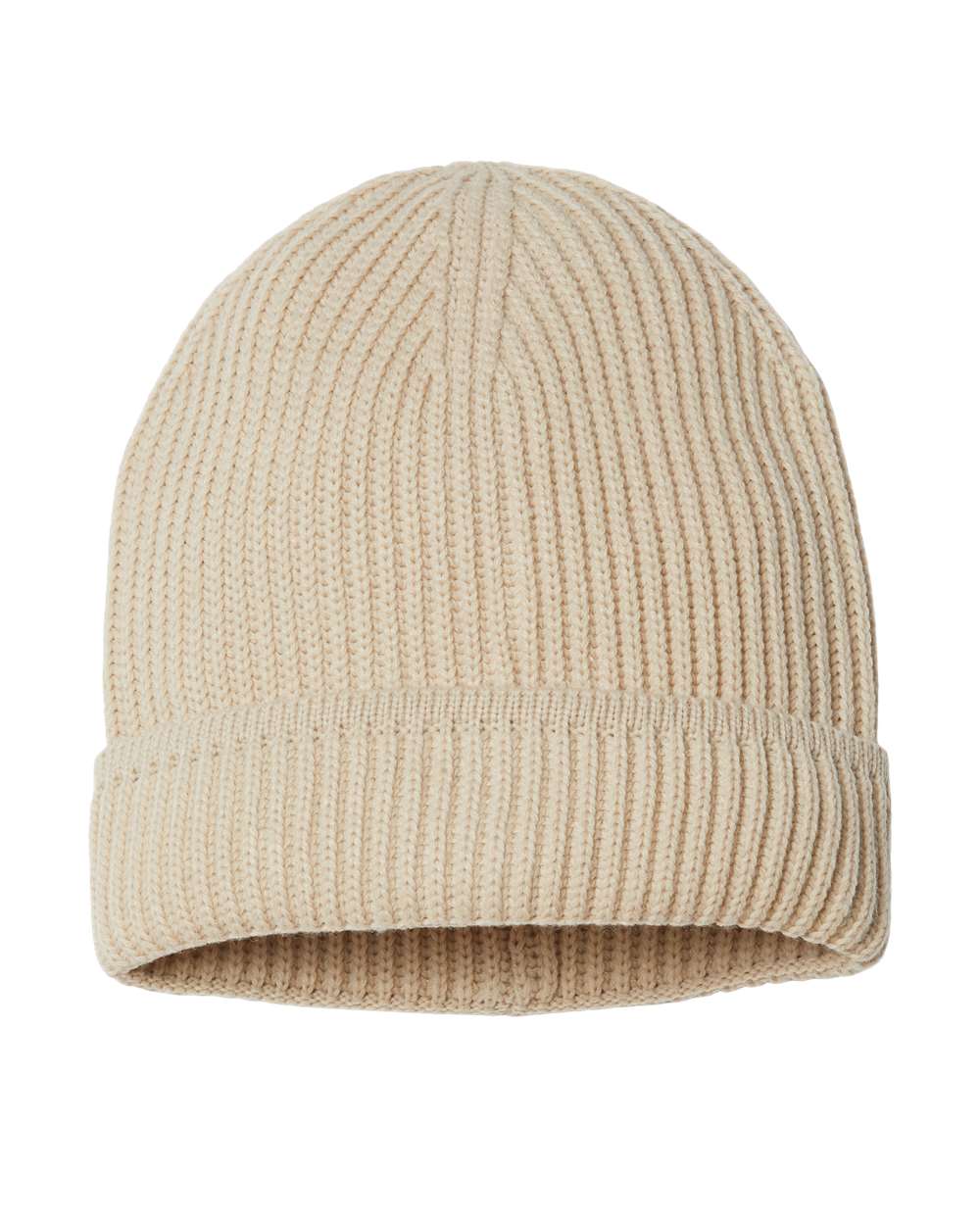 Sustainable Finish Edge Cuffed Beanie - MAPLE 24