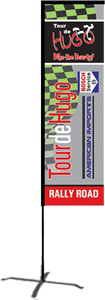 12 ft Replacement Banner Flag Single Sided (Fabric Only) 2