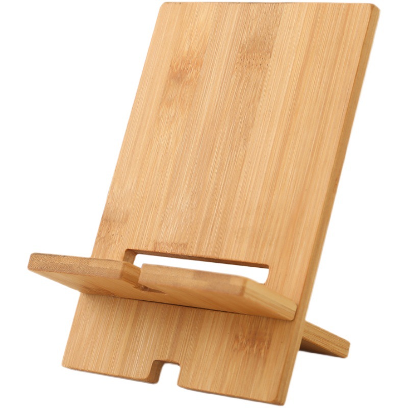 Desktop Wooden Mobile Phone Holder Natural Bamboo 5