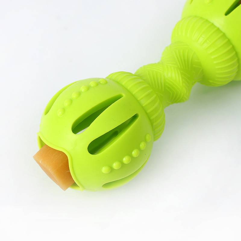 Pet toy dumbbell feeder 6