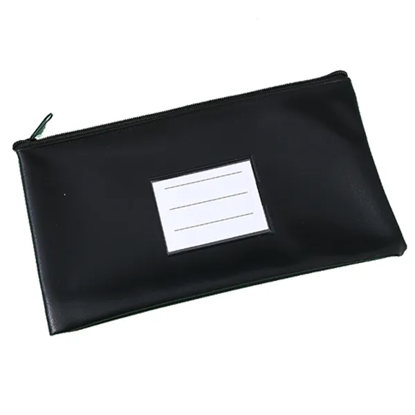 Vinyl Custom Bank Bag - 11"w x 6"h 8
