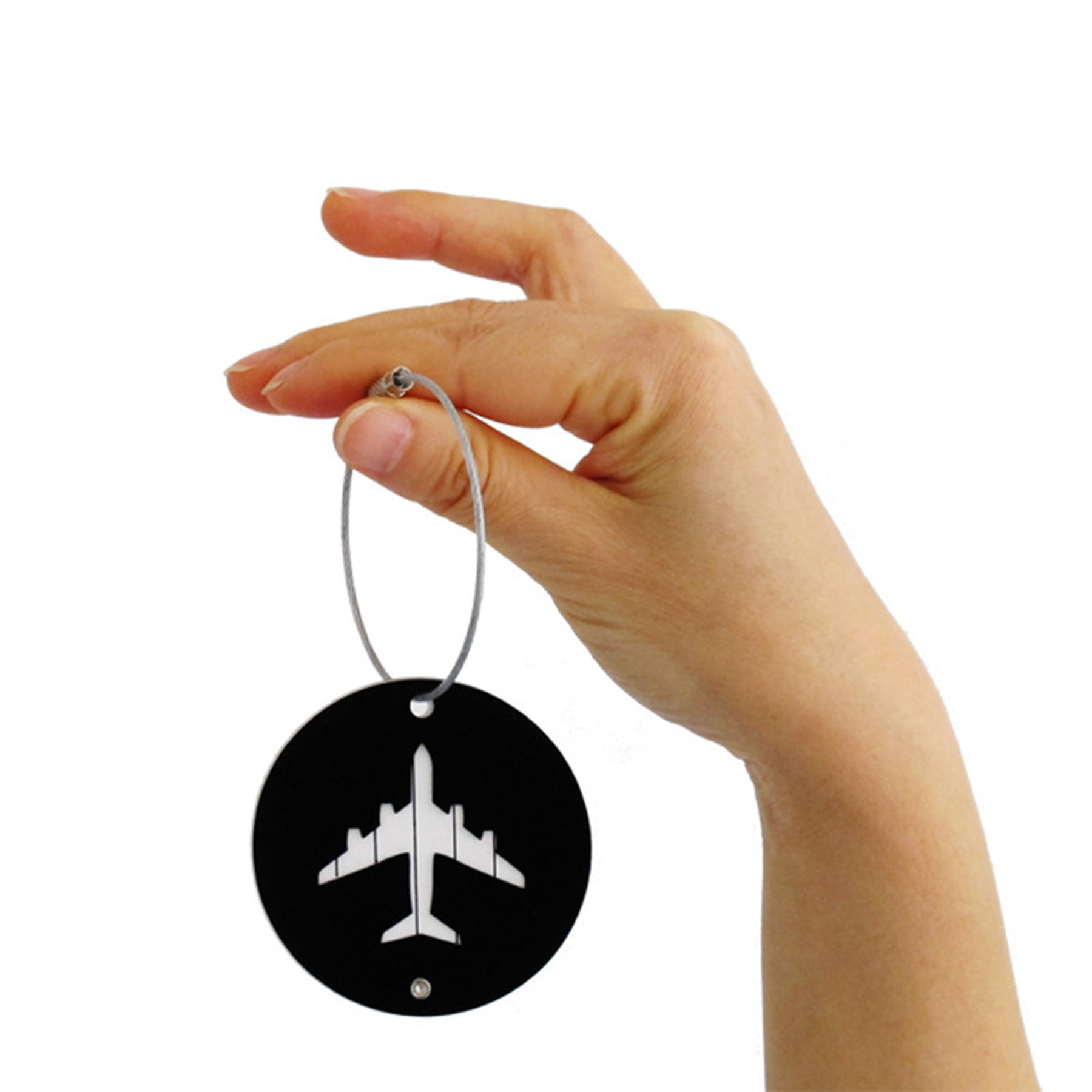 Travel Aluminum Luggage Tags 4