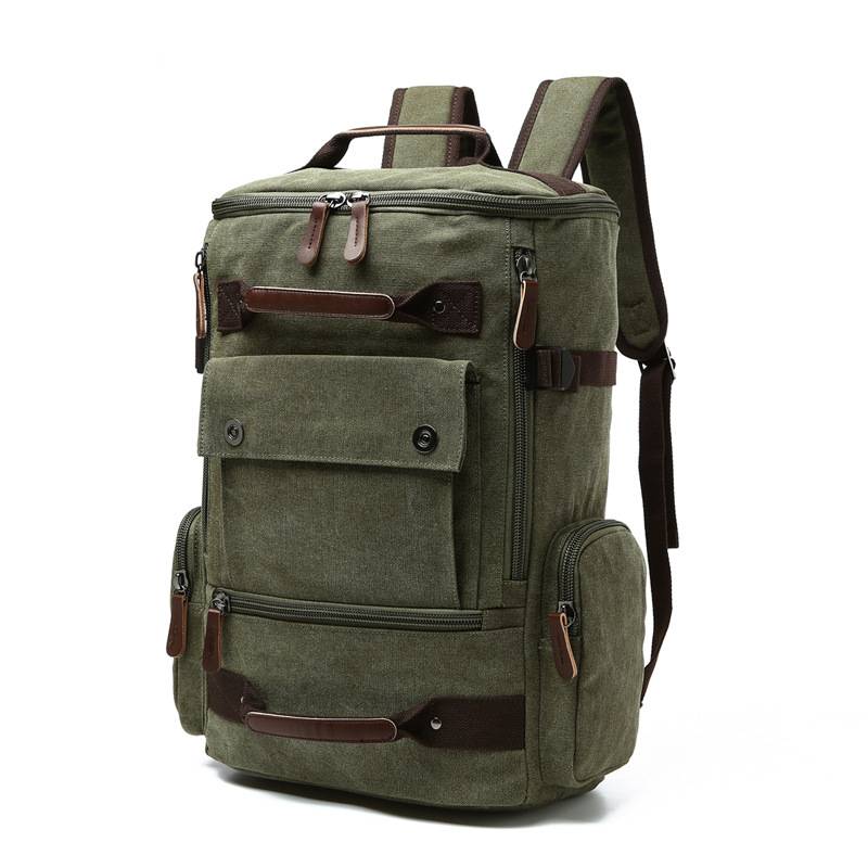 Travel Duffle Canvas Backpack 11
