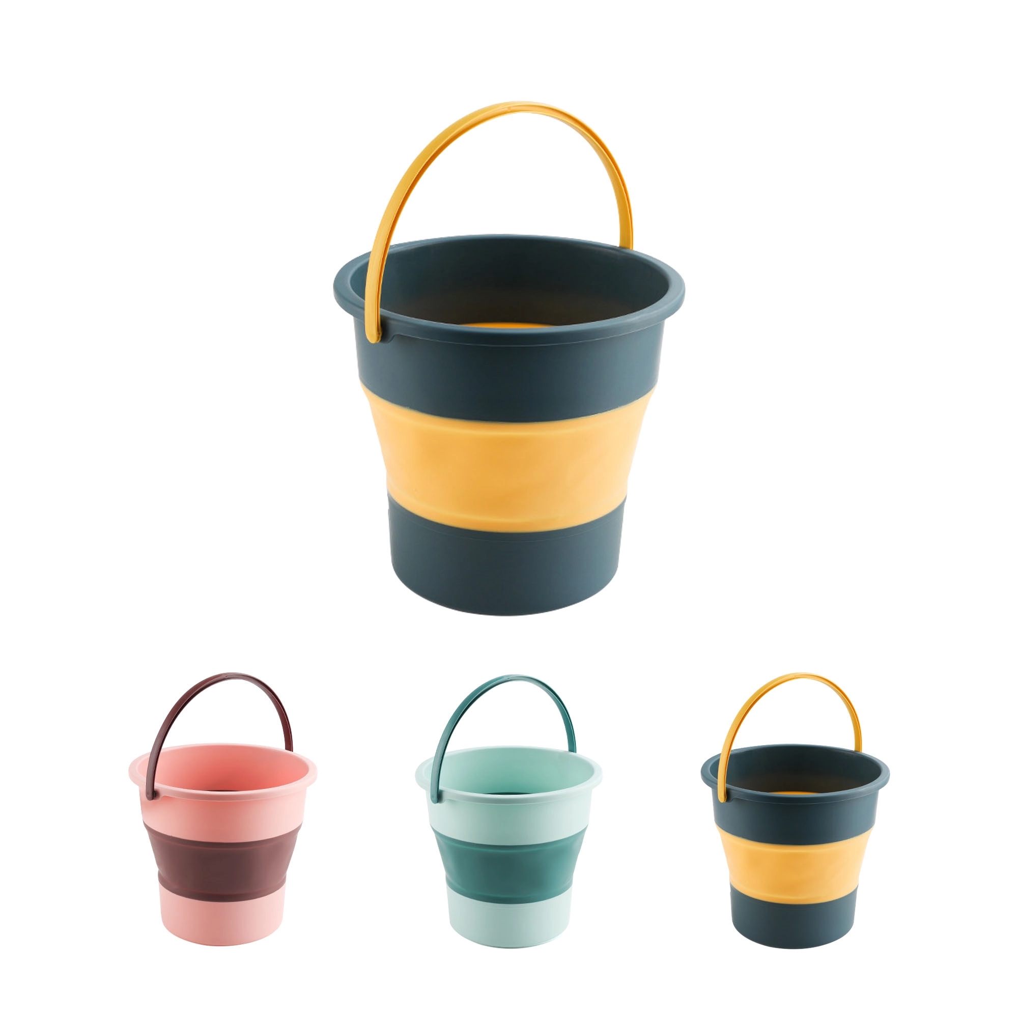 Portable Collapsible Plastic Bucket 2