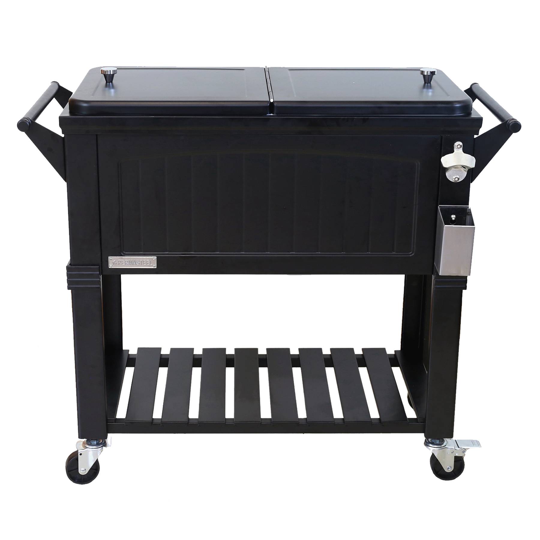 Stainless Steel Refrigerator Freezer Bar Cart 2