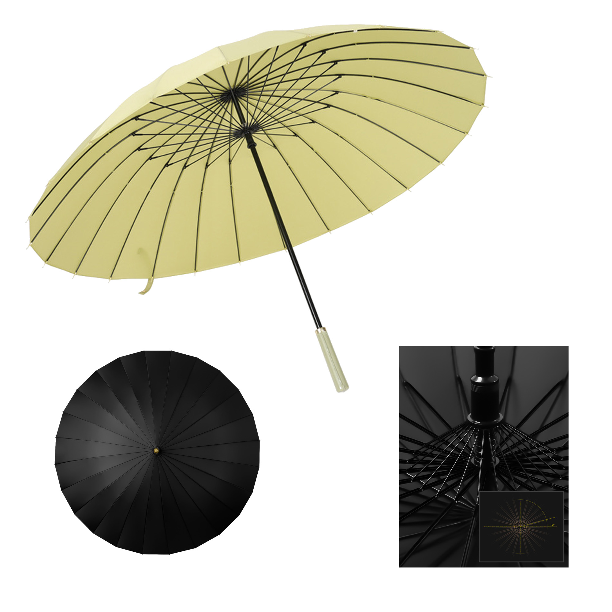 51" Arc Golf Umbrella 1