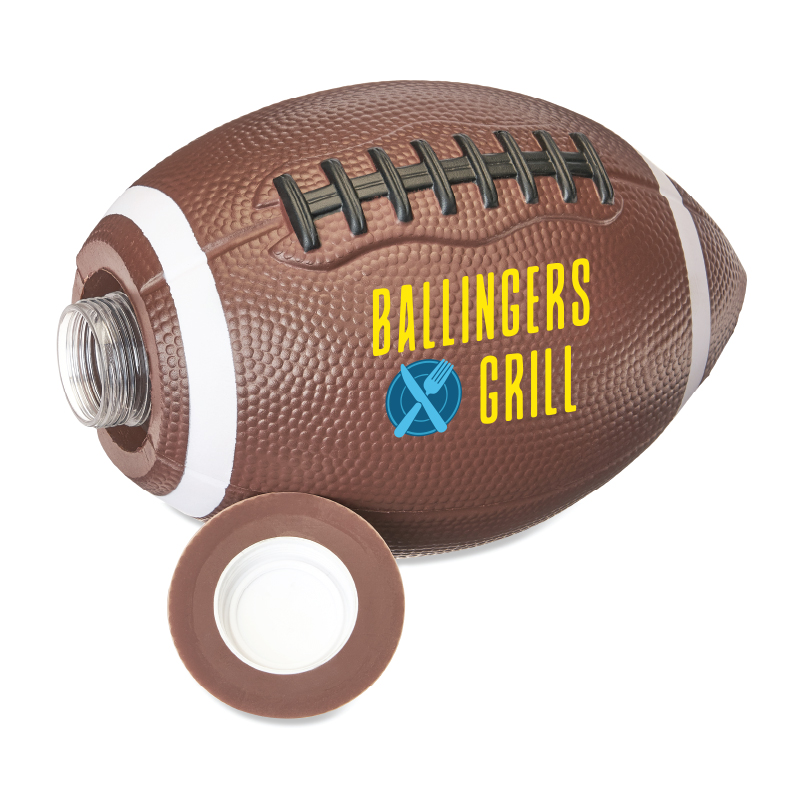 True® Football Flask