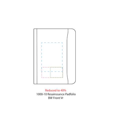 FSC® Mix Renaissance Zippered Padfolio 26
