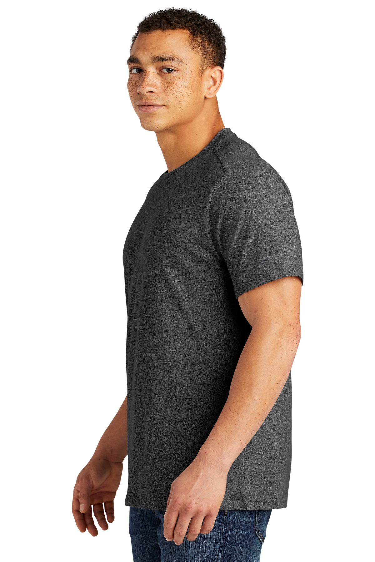 New Era Heritage Blend Crew Tee. NEA100 107