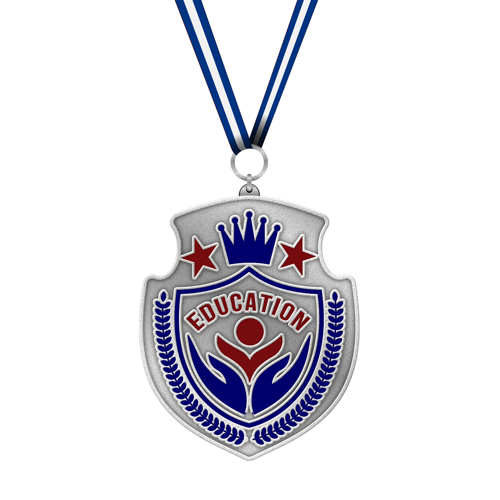 Zinc Alloy Medal with Antique Finish - Die Struck & 3