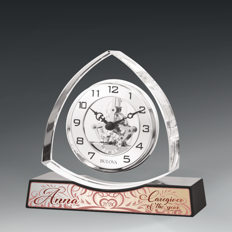 Trident Skeleton Movement Clock 1