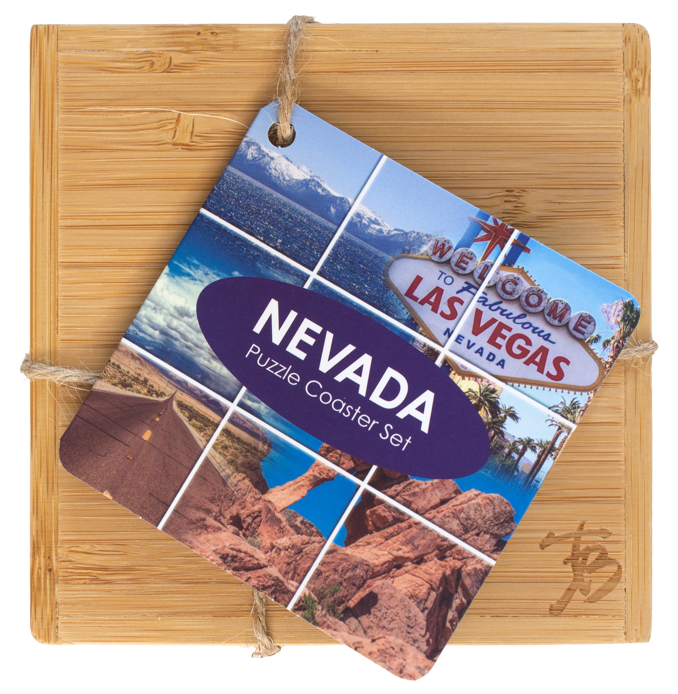 Nevada Puzzle Coaster Set 5