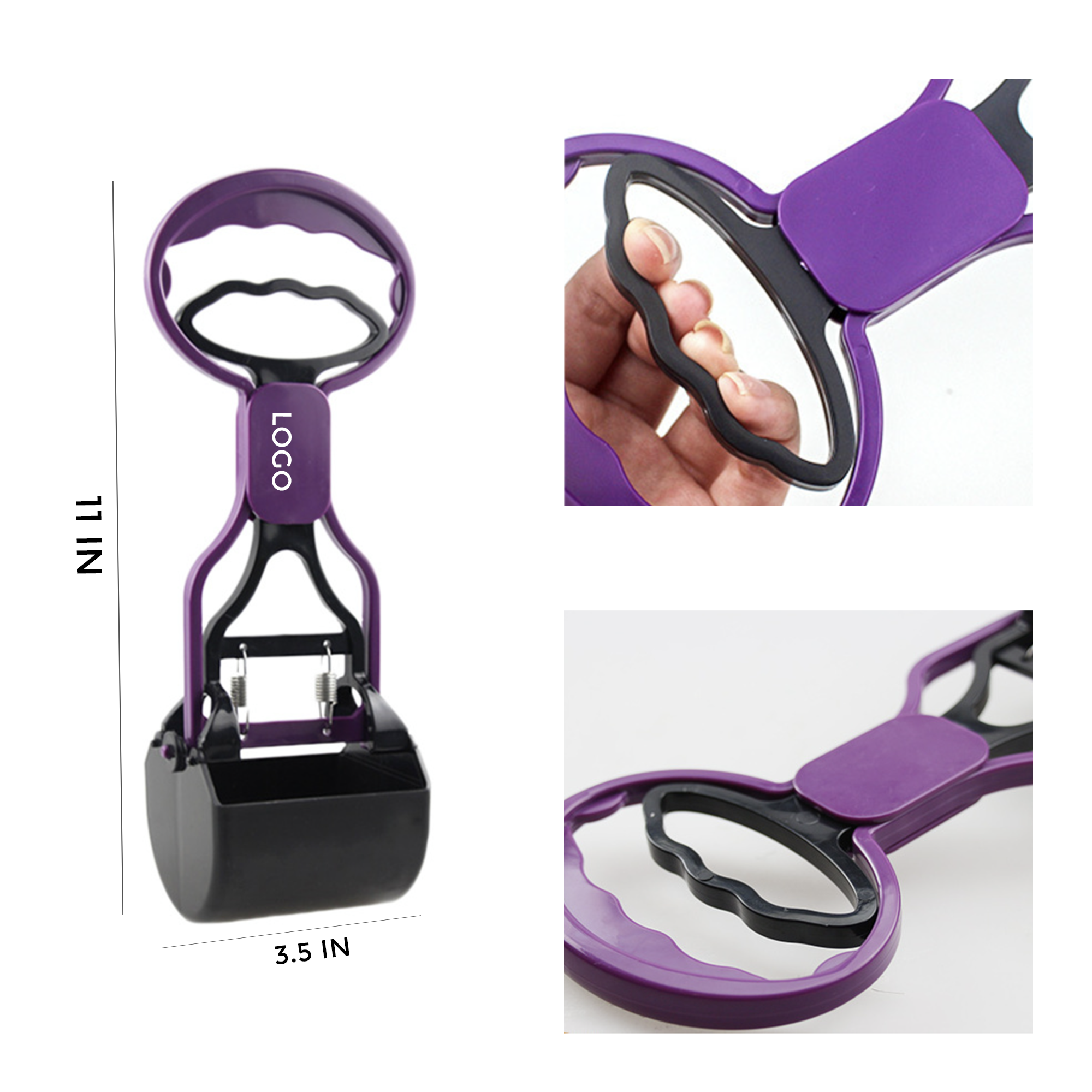 MOQ 10 PCS Durable Household Plastic Pet Potty Picker 2