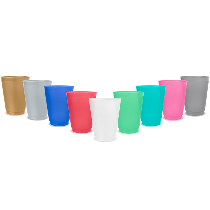 16oz Frosted Stadium Cups 17