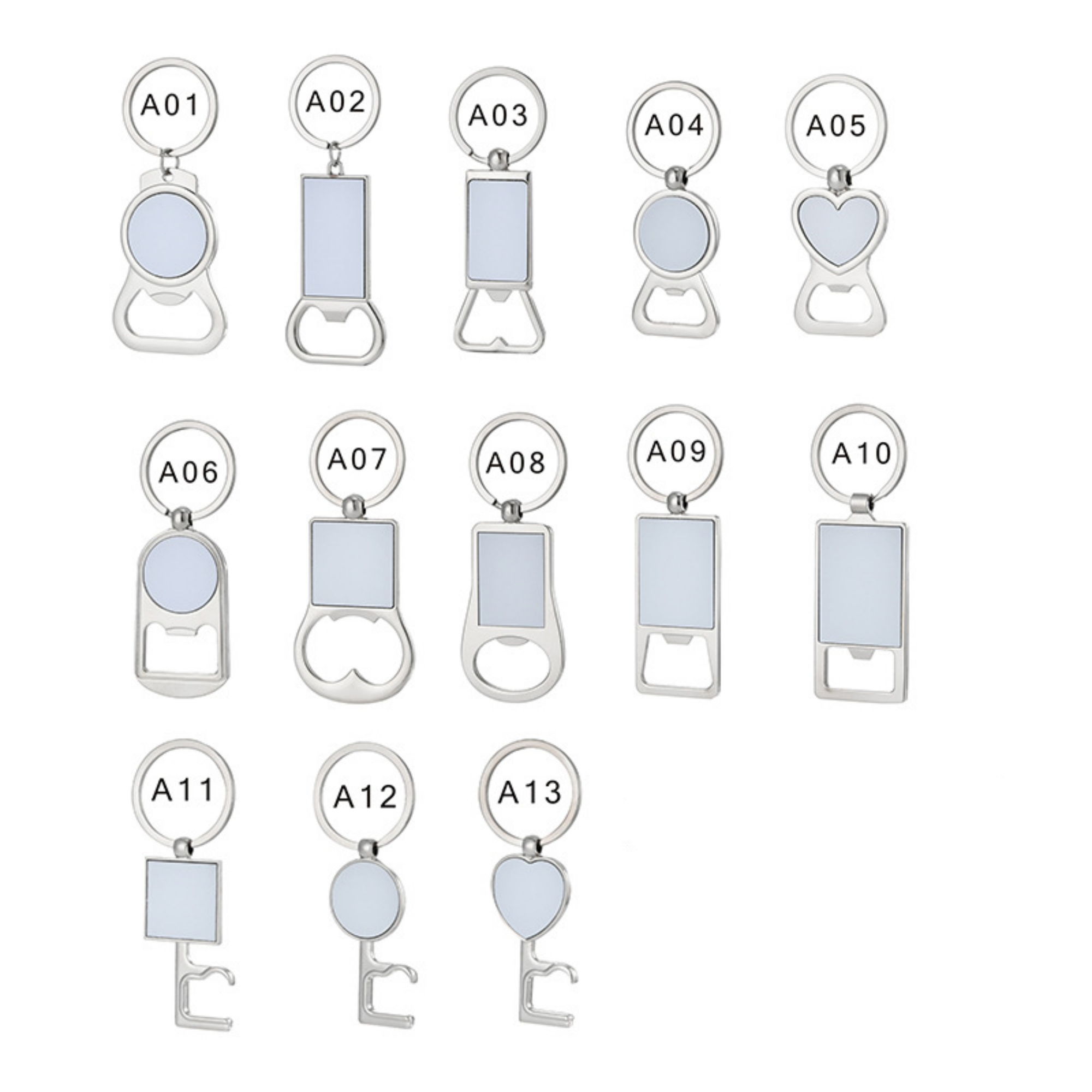 Sublimation Blank Keychain Opener 3
