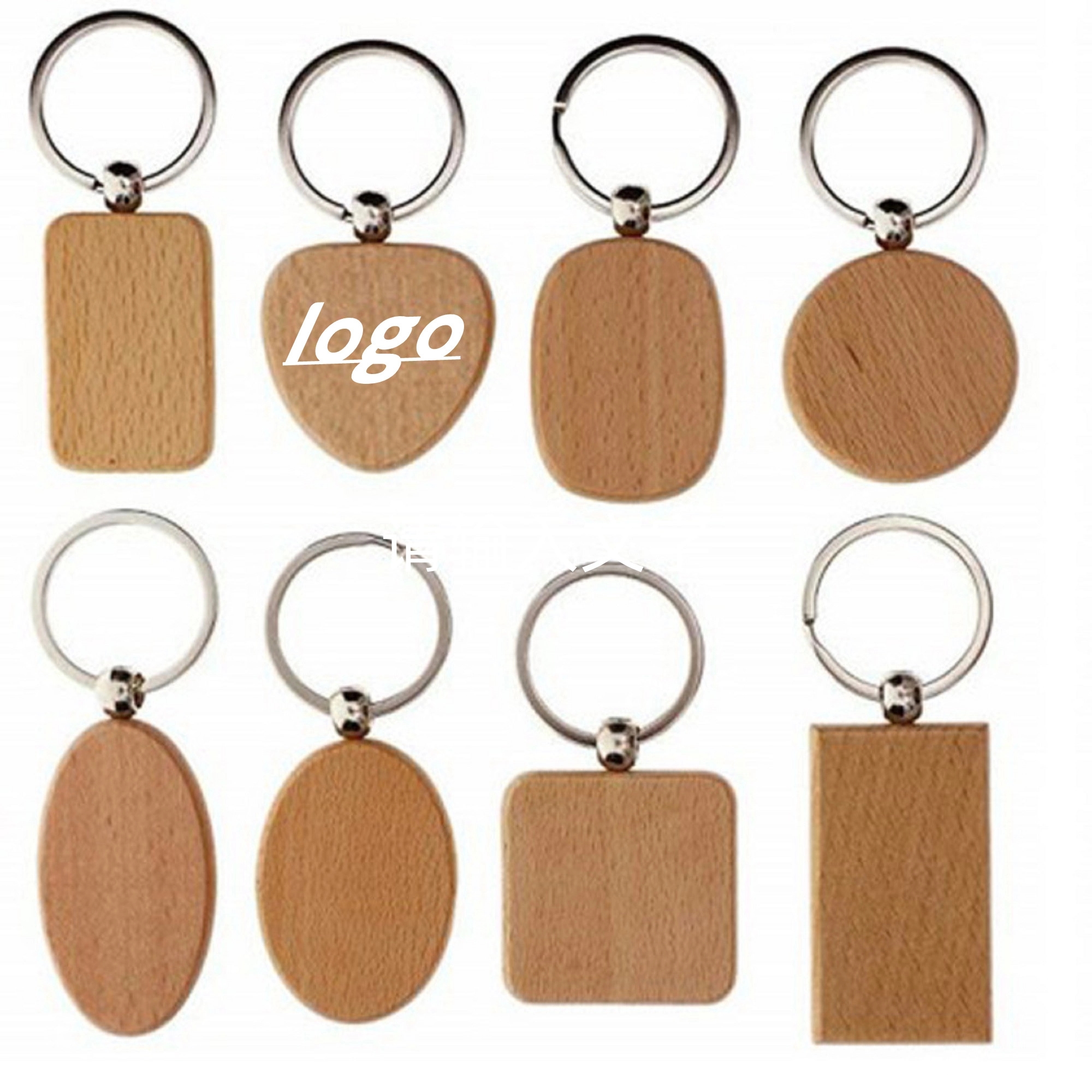 Wooden Diy Keychain 2