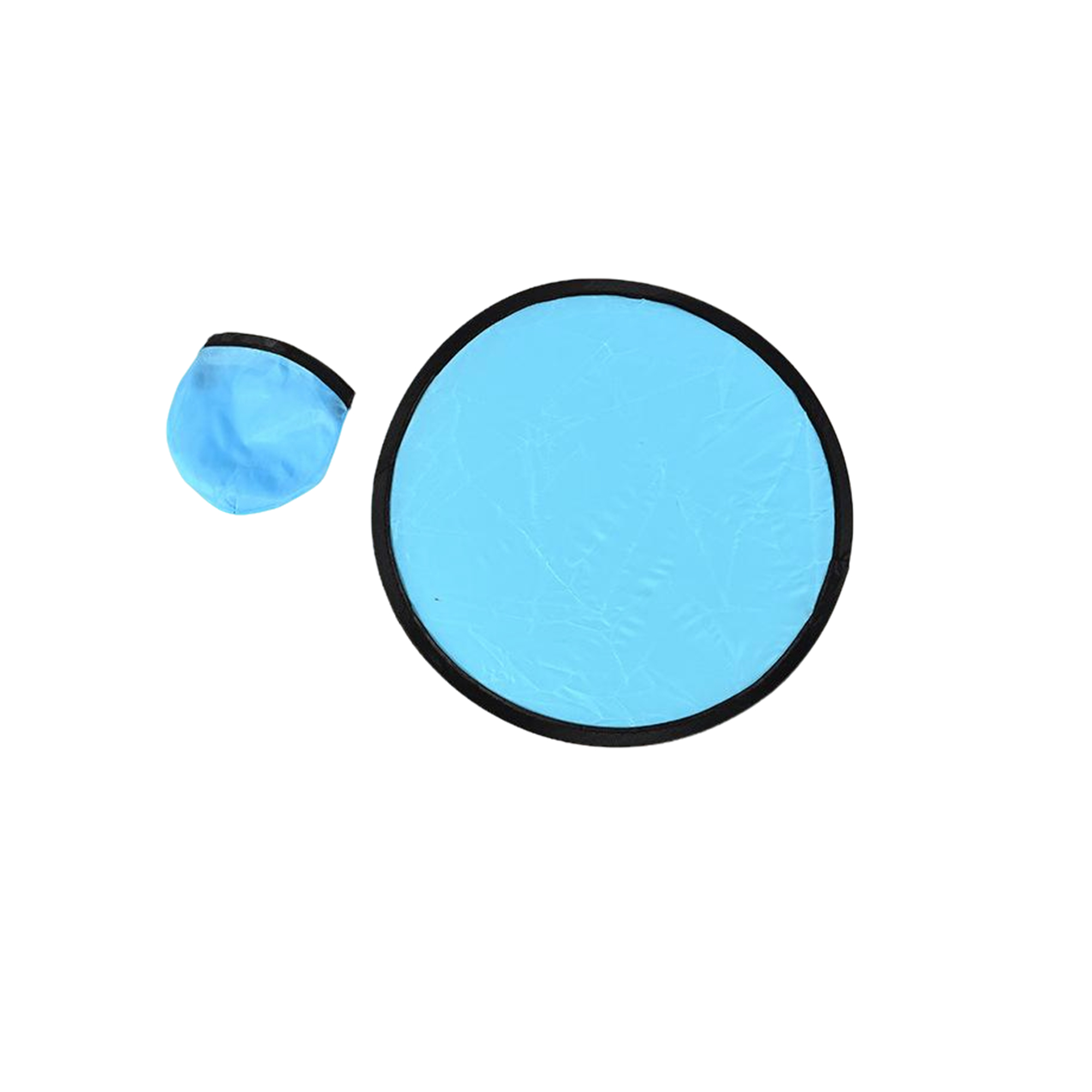 Polyester Fabric Folding Round Fan 4