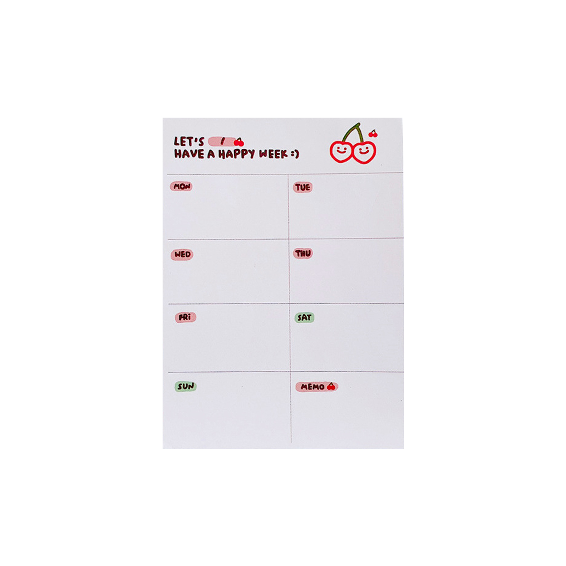 5" x 7" Full-color Scratch Pad with 50 Sheets 10