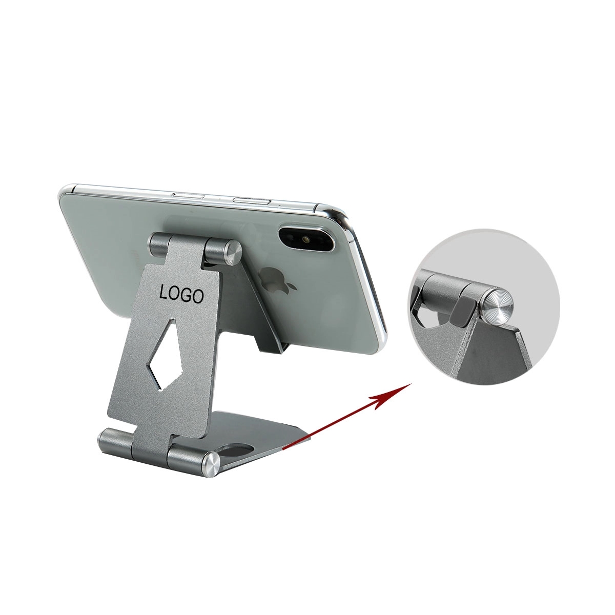 Aluminum Metal Phone Holder for Stand for Desk 10