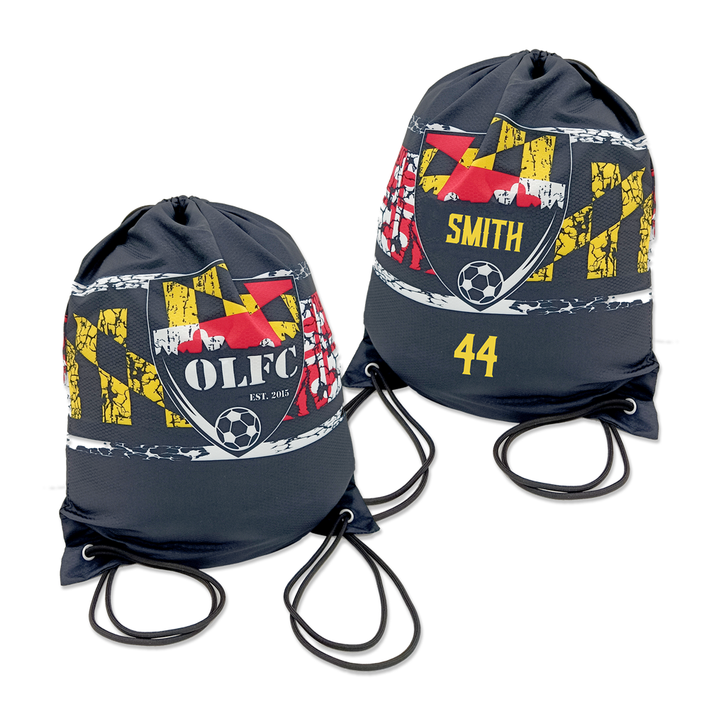 Small Graphic Drawstring Bag 2