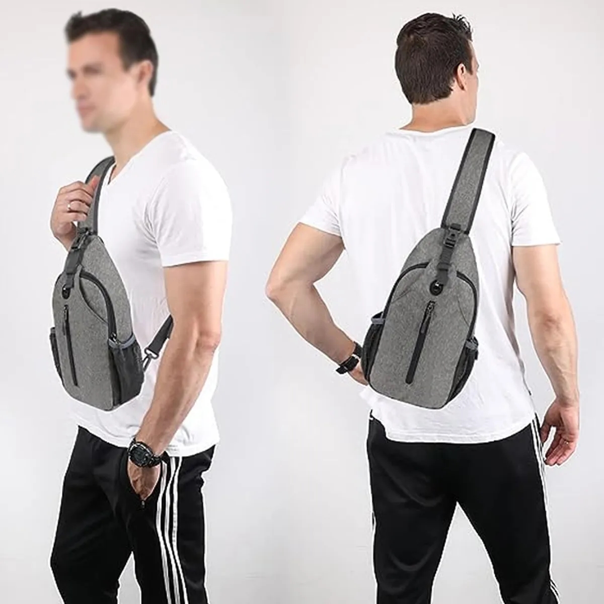 custom Crossbody Sling Travel Hiking Chest Bag Daypack 7
