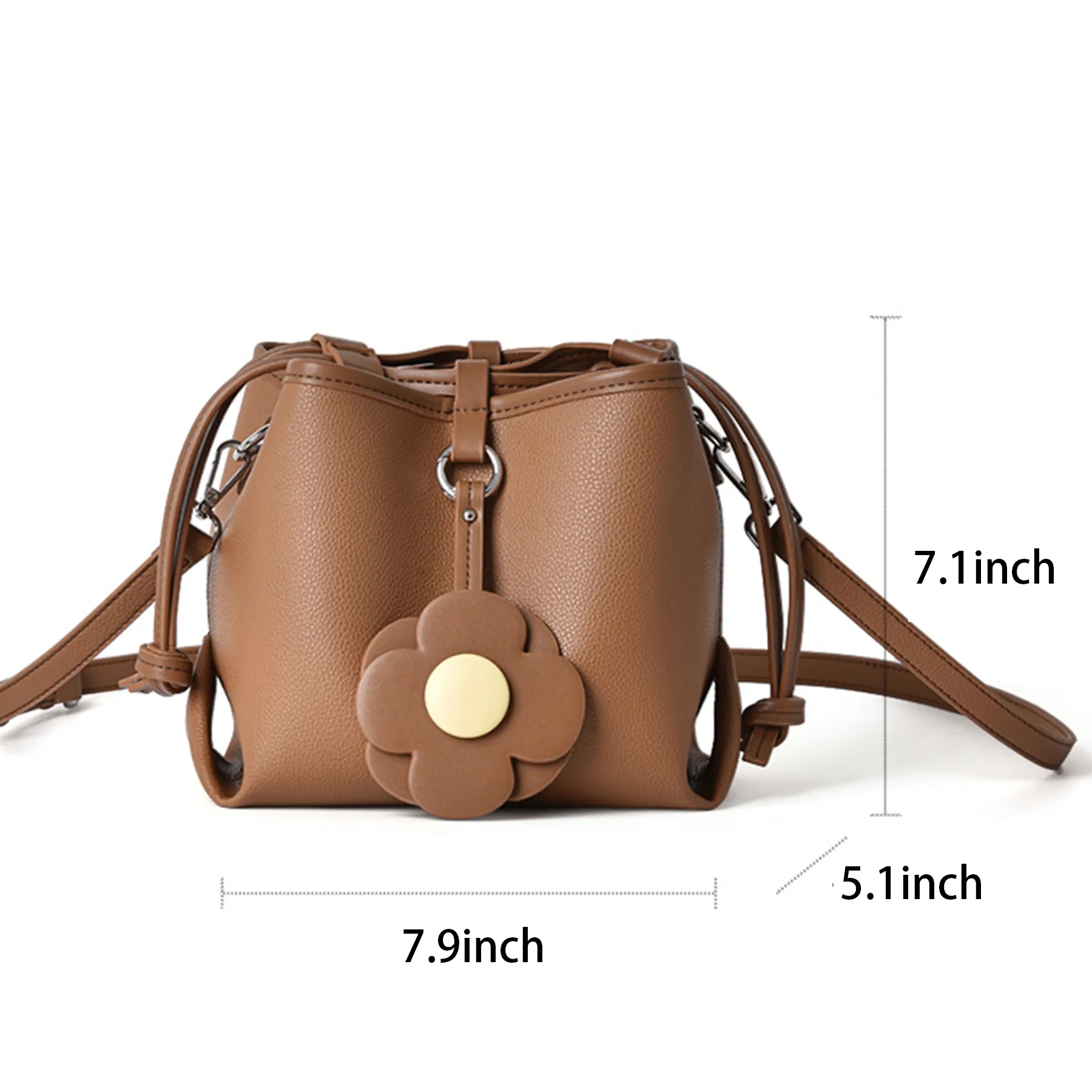 Women's PU Bucket Bag 5