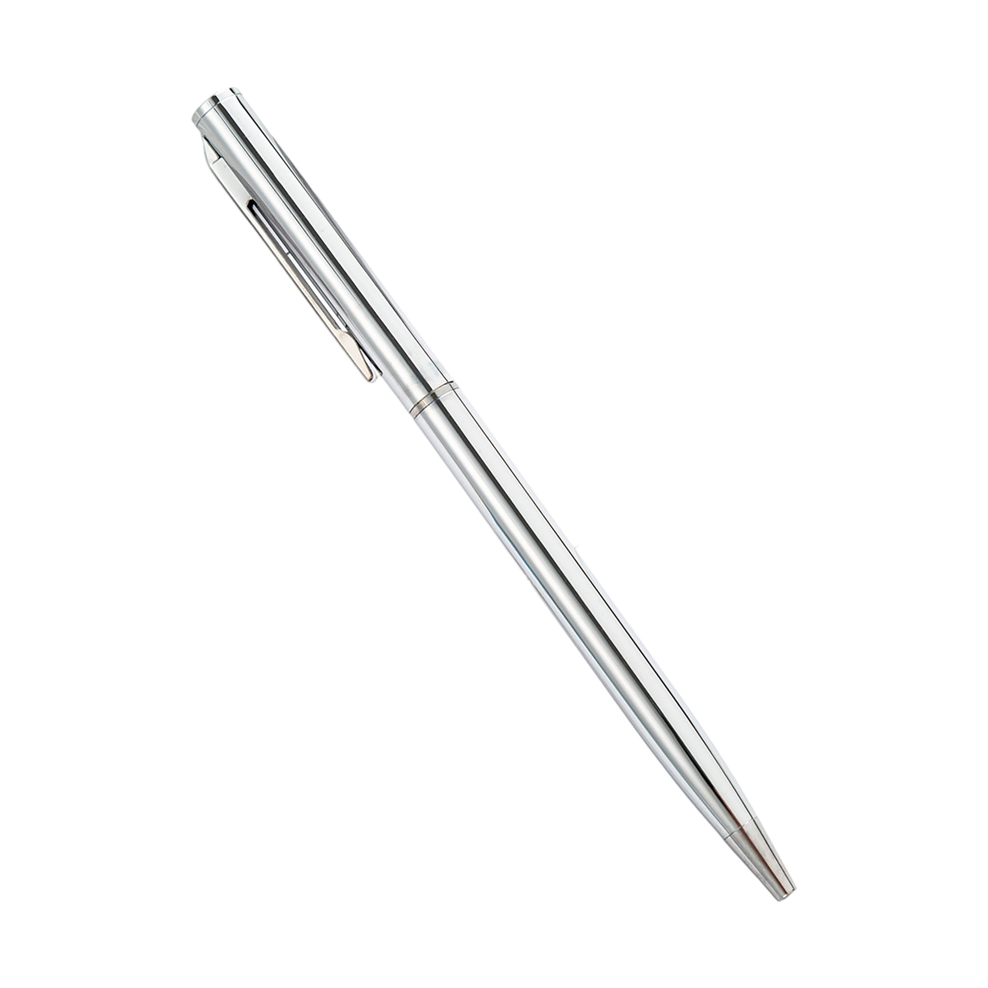 Metal Ballpoint Pen Twist Action Black Ink 5" Length 5