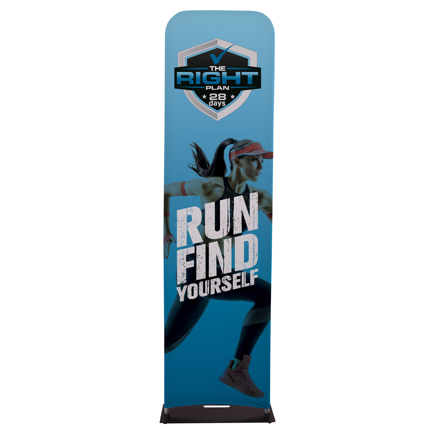 2' EuroFit™ Banner Display Kit (Recycled Polyester Knit) 14