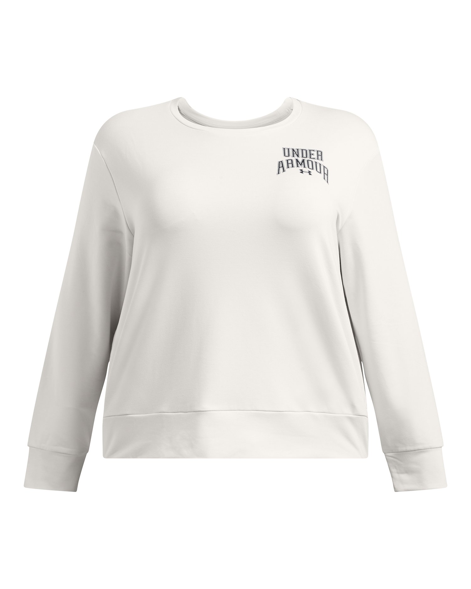 Women's UA Rival Terry Graphic Crew, custom hoodie or sweatshirt with logo imprint 7