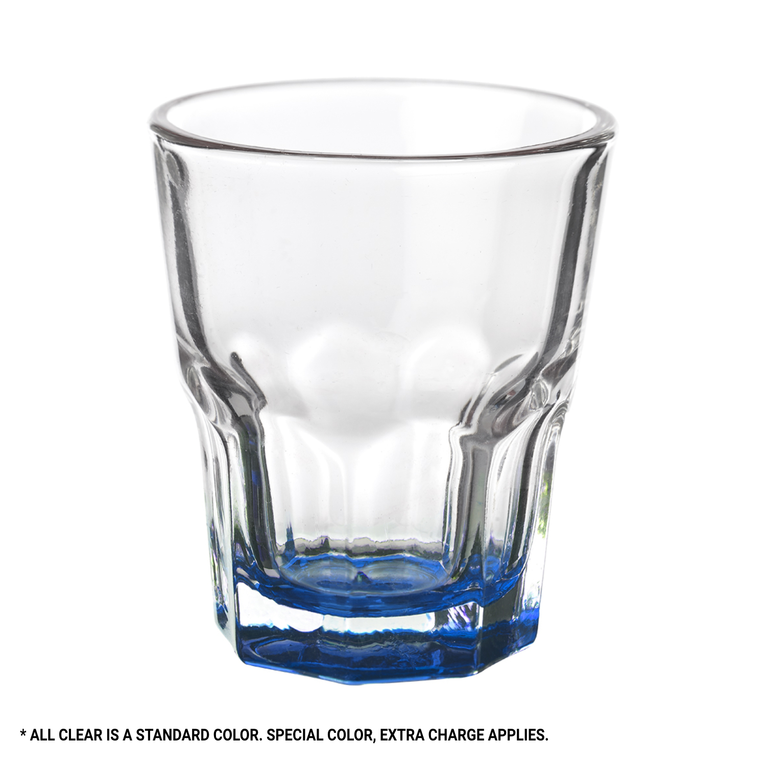 Hexagon Base Clear Shot Glass, 1.5 oz. 4