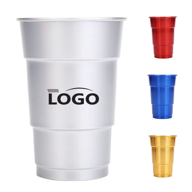 16oz Colorful Aluminum Stadium Cups 5