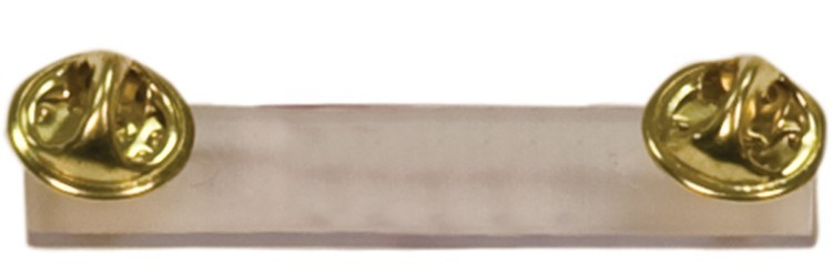 Double Post Bar Pin with 2-sided tape 1