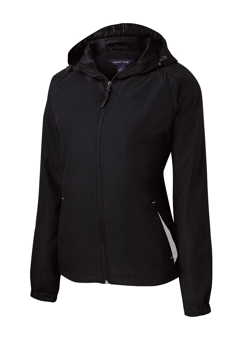 Women's Colorblock Hooded Raglan Jacket