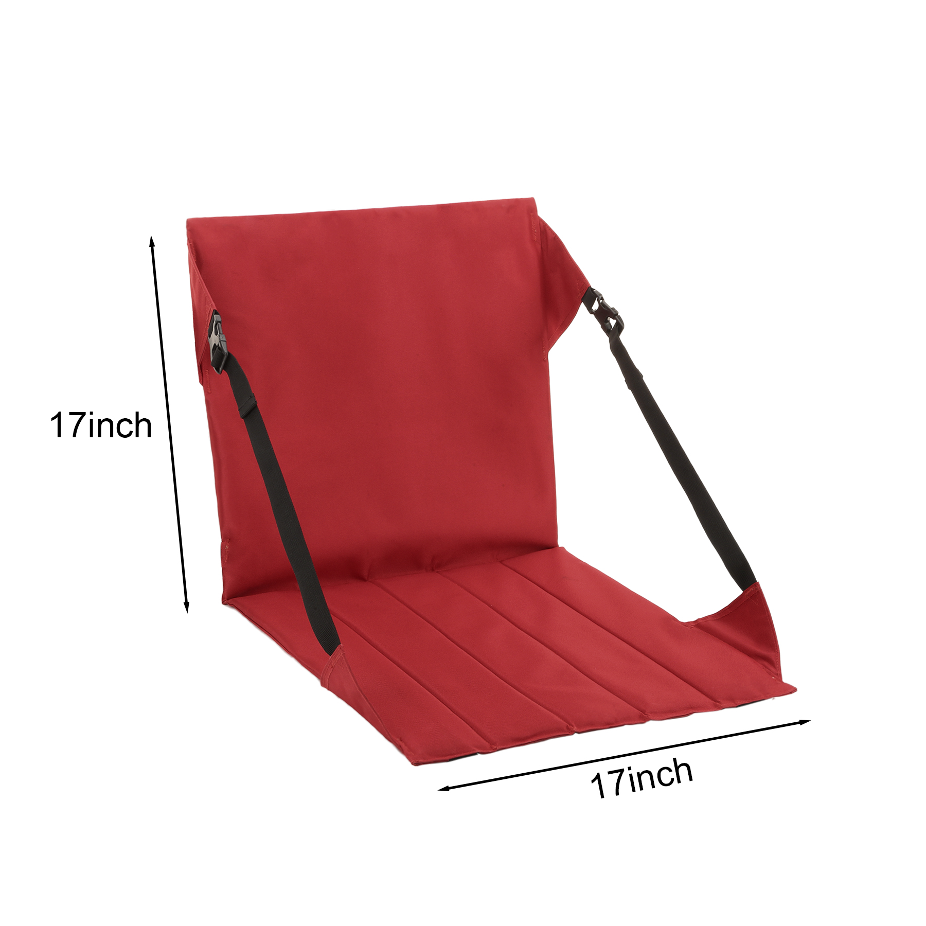Premium Folding Stadium Seat With Back Support For Bleachers 11