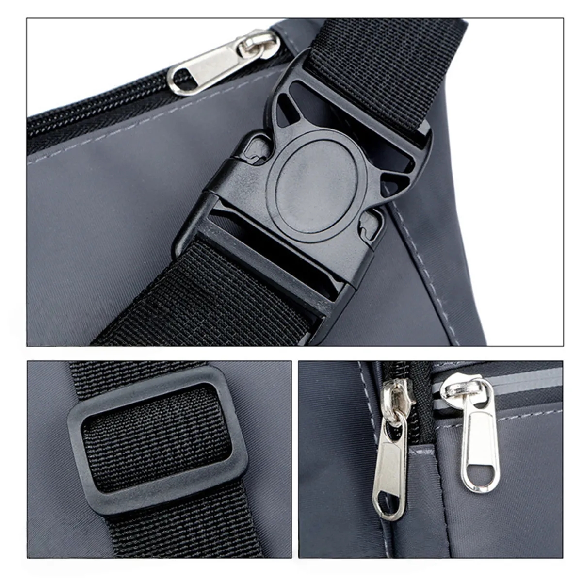 Unisex Sporty Large Capacity Waist Fanny Bag 3