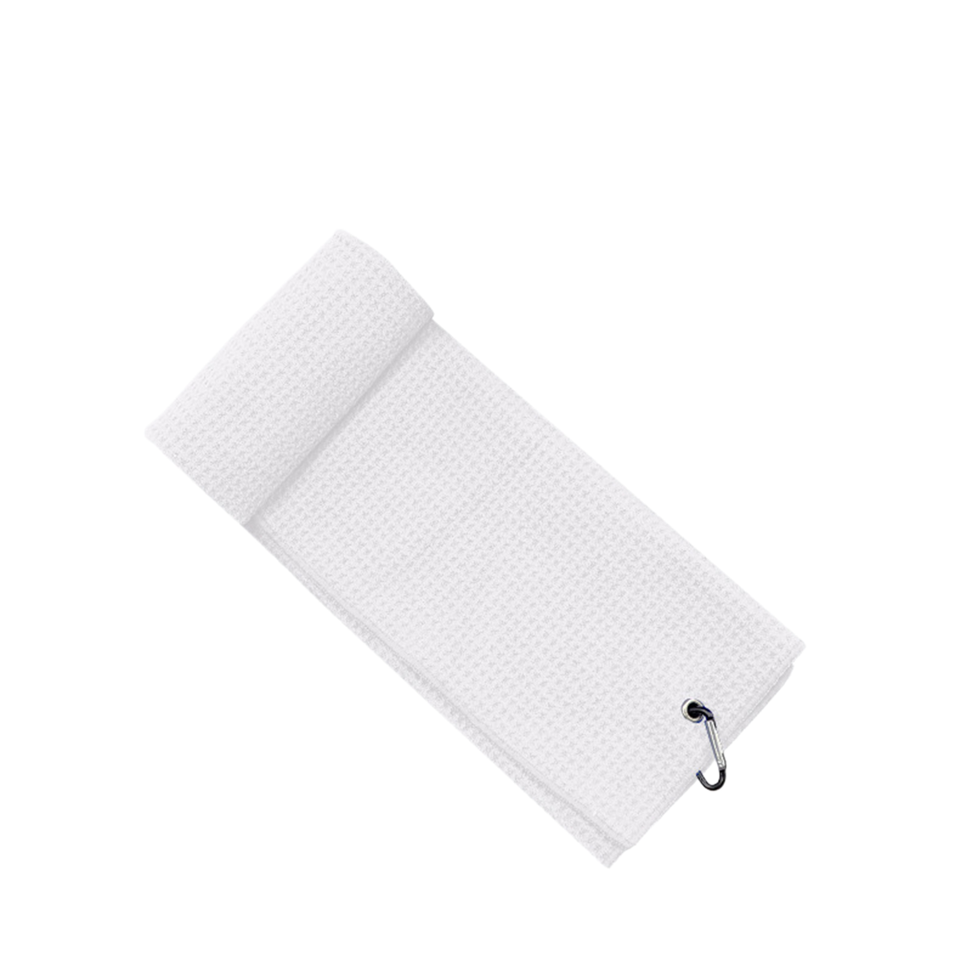 MOQ50 Premium 400GSM Waffle Weave Microfiber Golf Towel 2