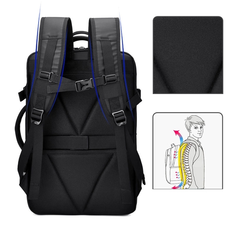 Customized Expansion Film Laptop Bags with USB 12