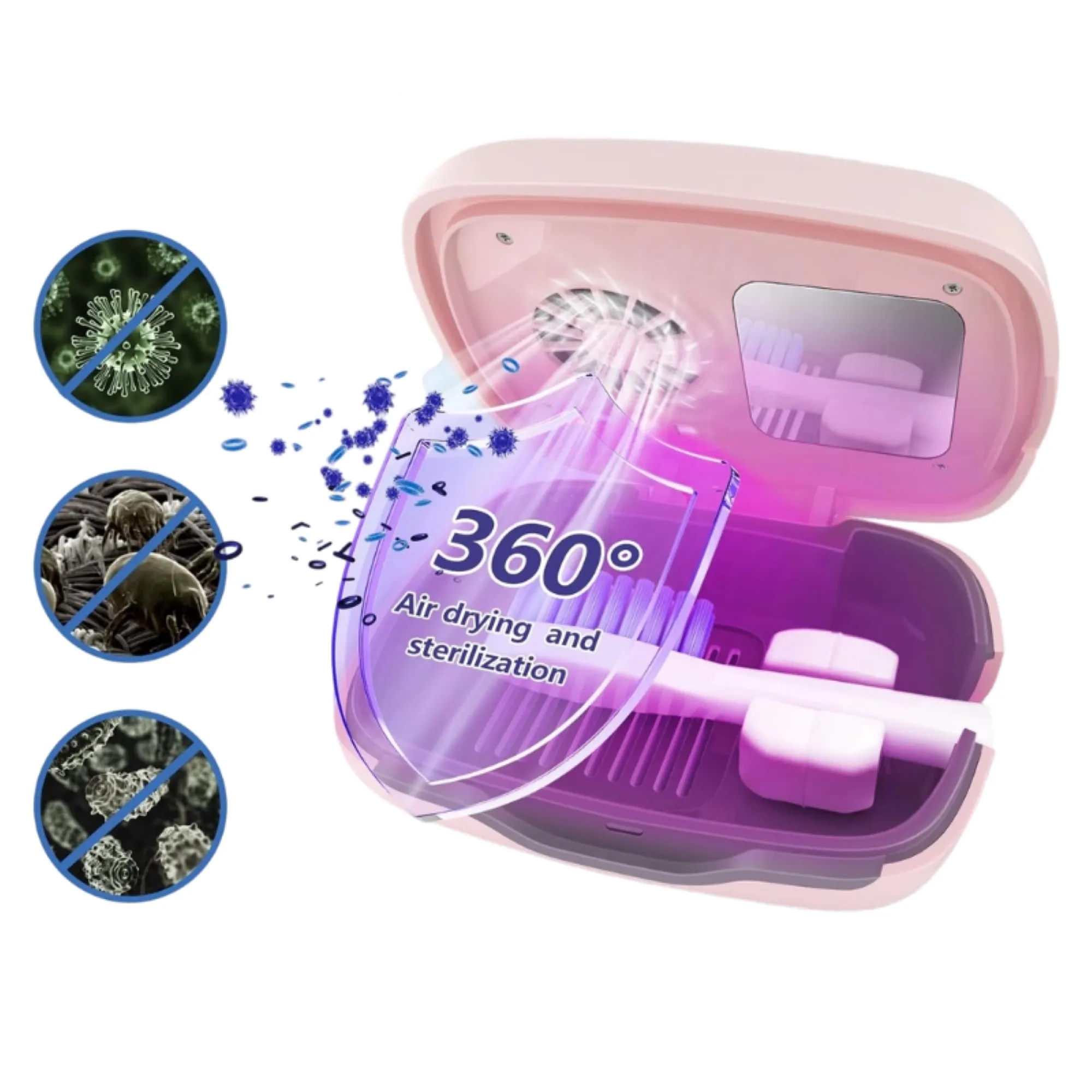Portable Toothbrush Sterilization Case 5