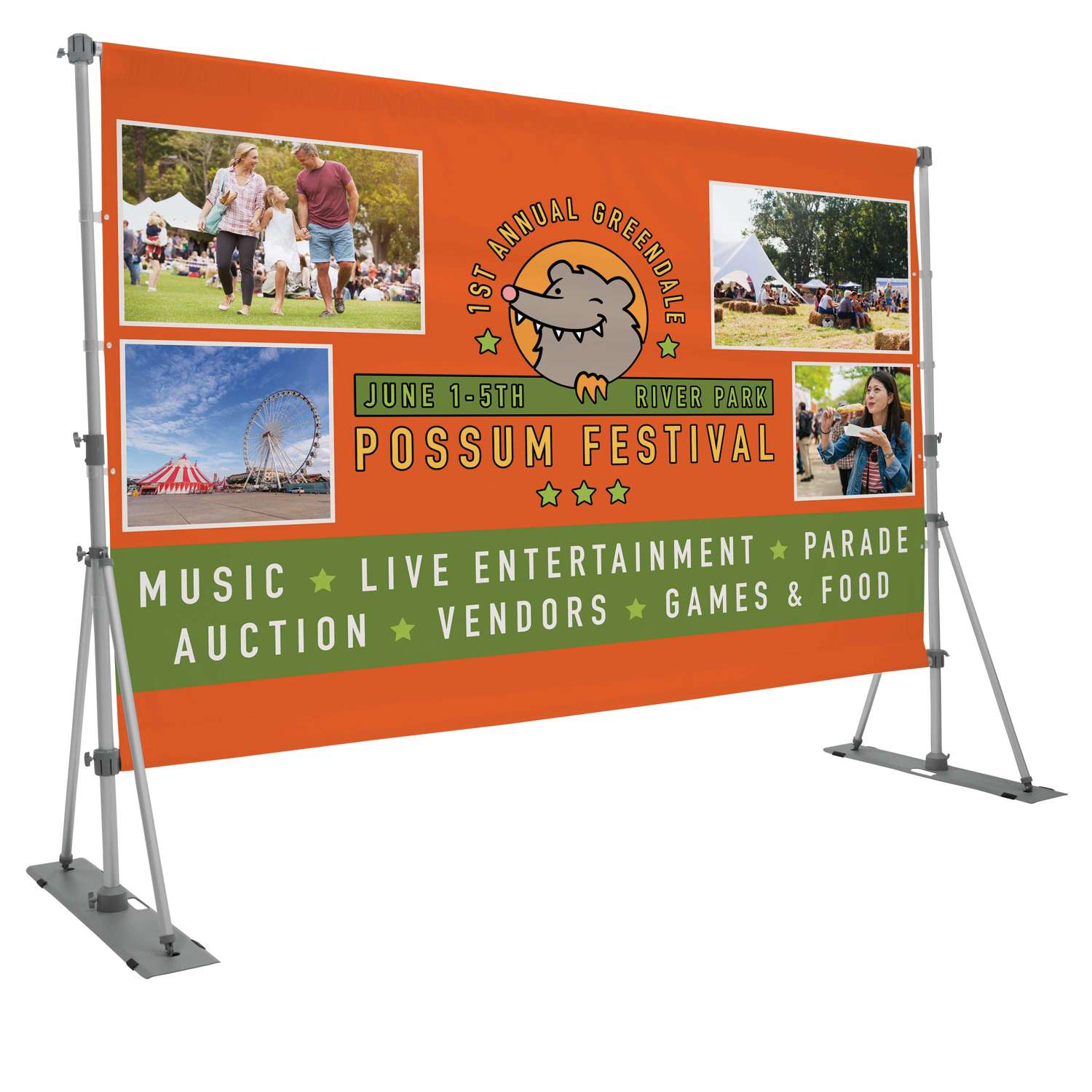 Headliner Banner Display Kit (Backlit Woven Polyester) 4