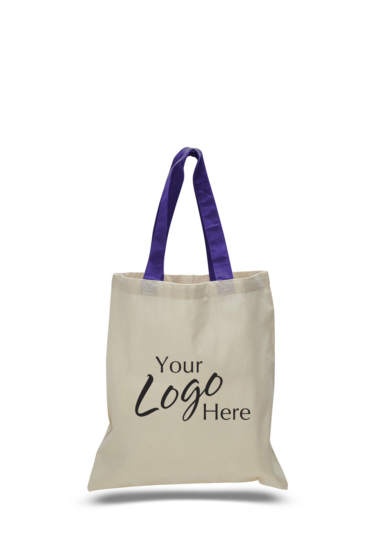 Economical Tote 15" W x 16" H Natural Bag, custom tote bag with logo imprint 30