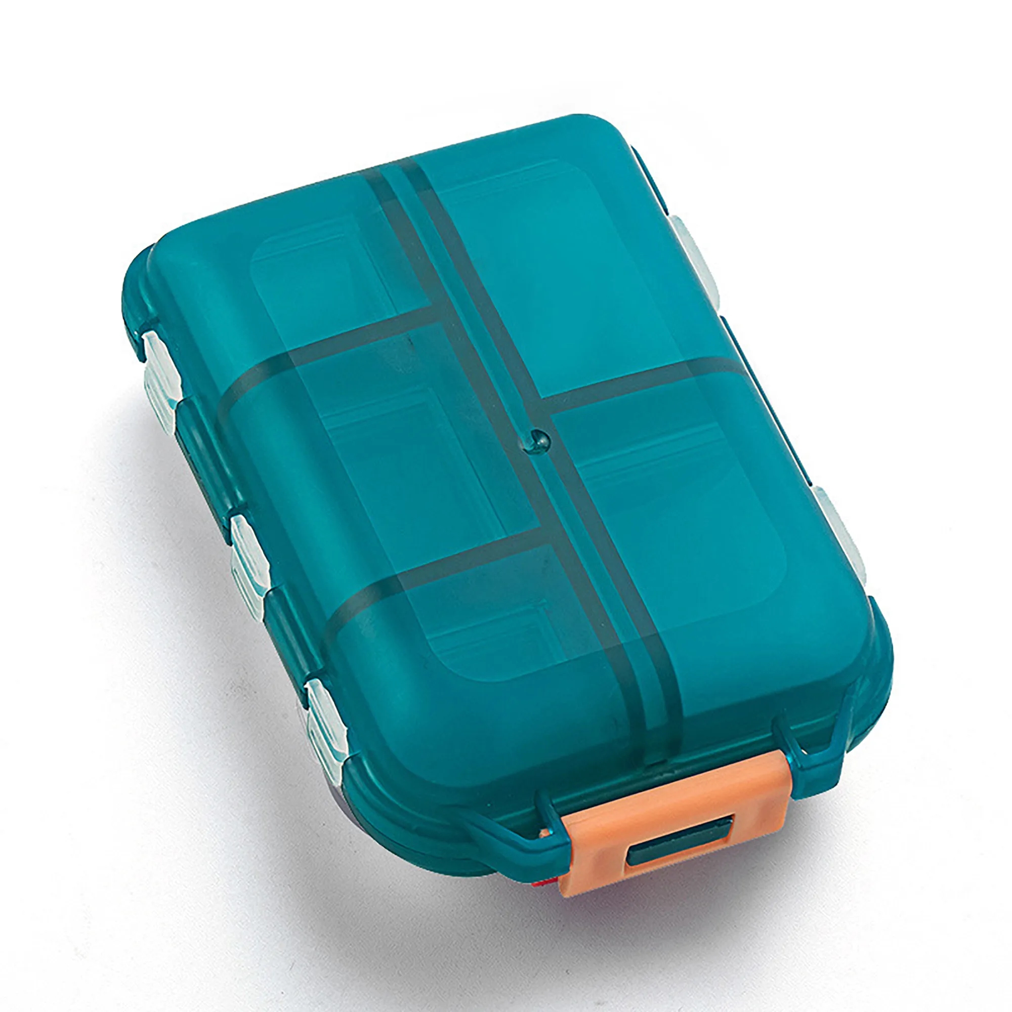 Travel Pill Organizer with Individual Moisture Lids 4