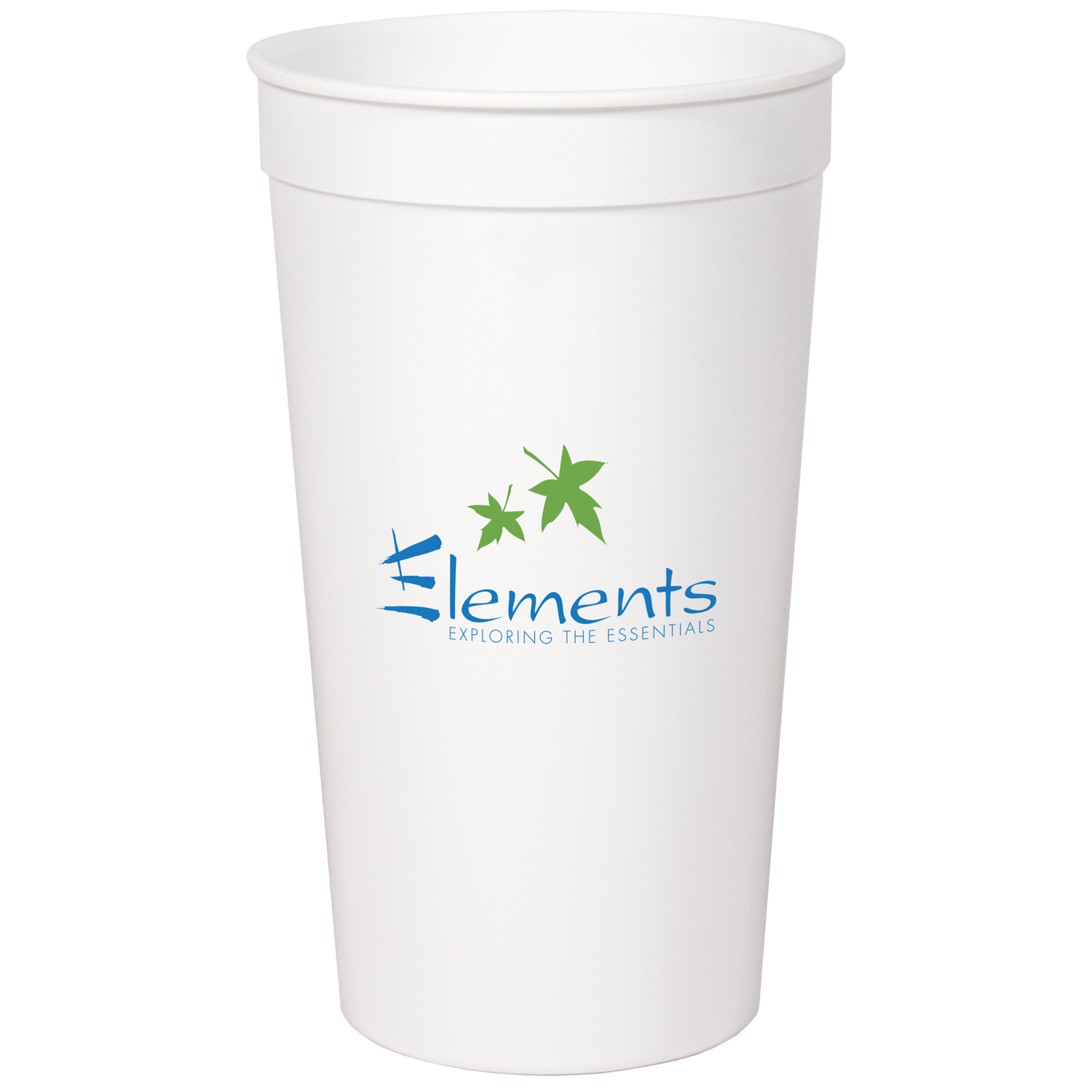 32 oz Smooth White Stadium/Souvenir Cup